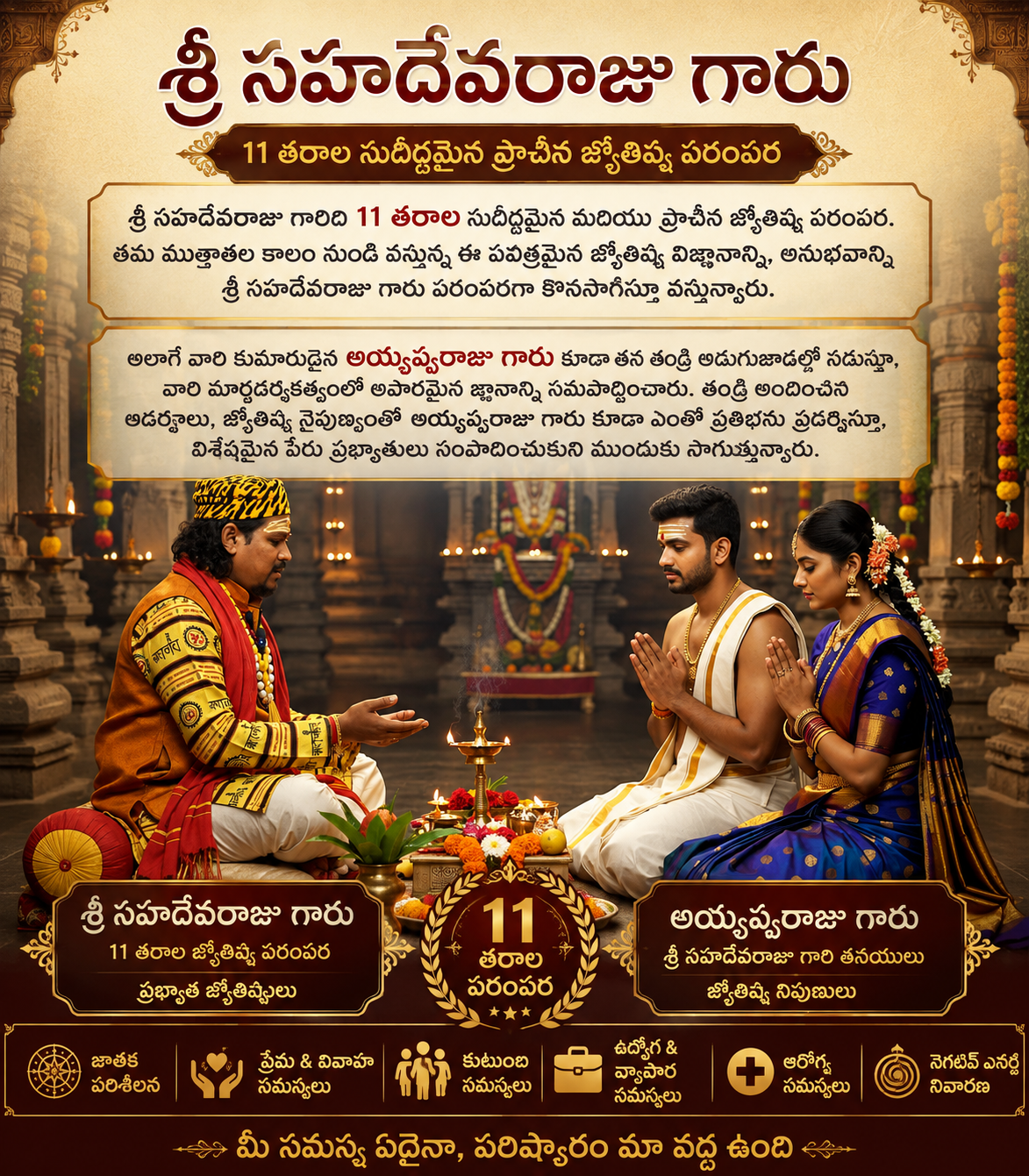 Sri Sahadevaraju Astrology